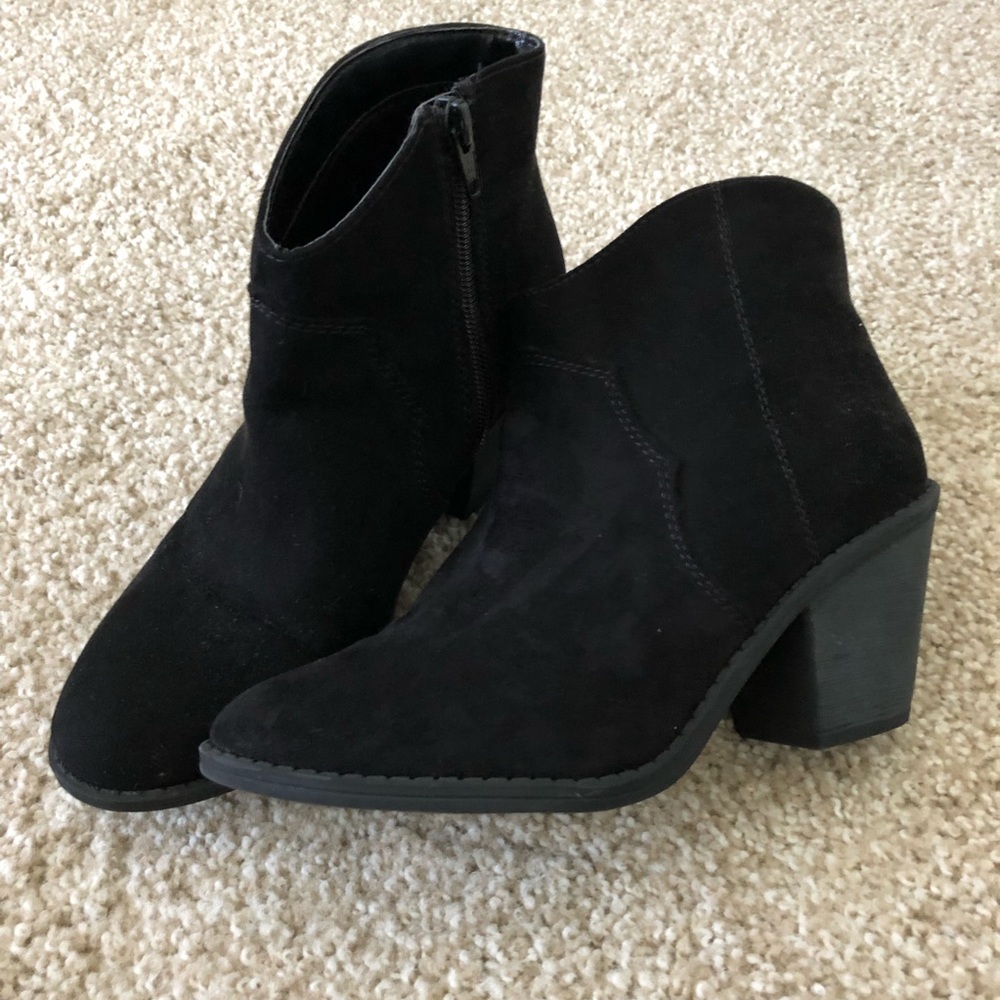 Black Ankle Booties